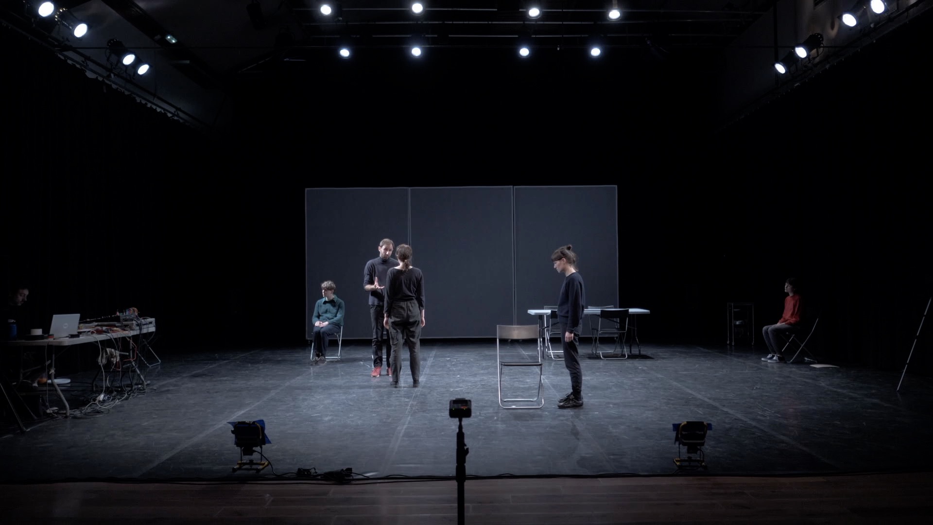 photo de la pièce sur scène